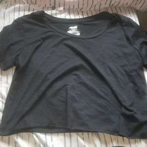 black crop top